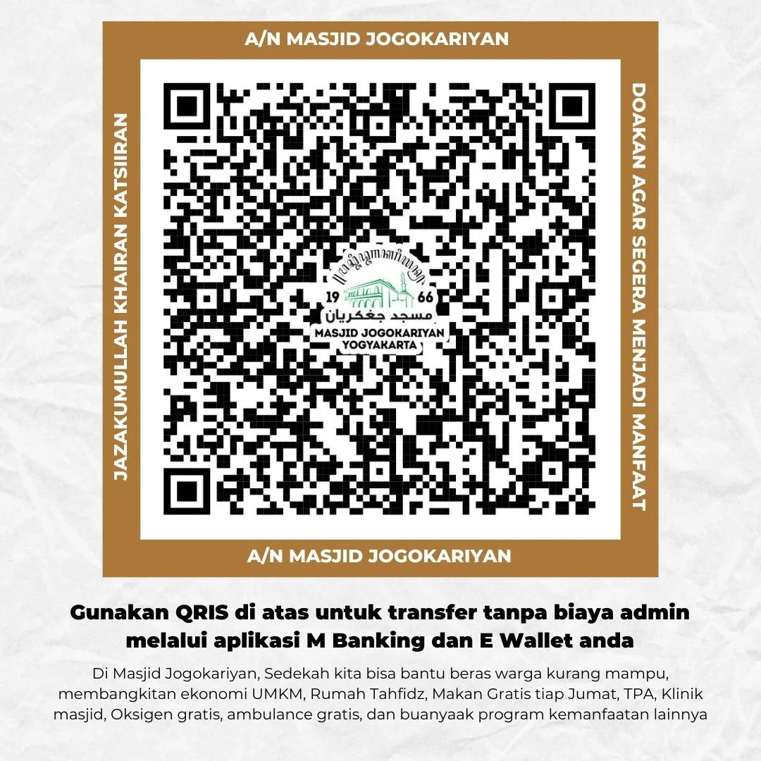 QRIS  MASJID JOGOKARIYAN