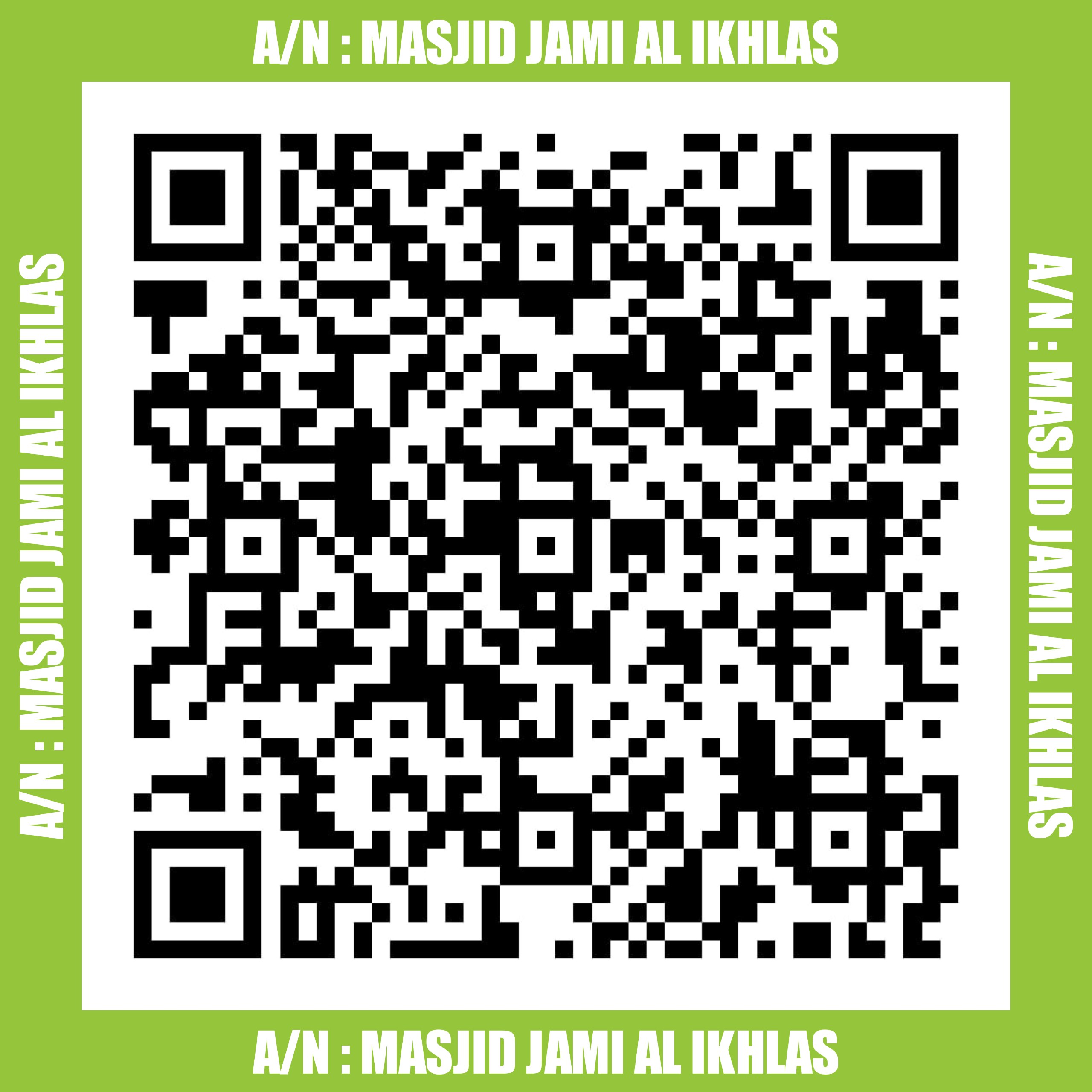 QRIS  MASJID JAMI AL IKHLAS